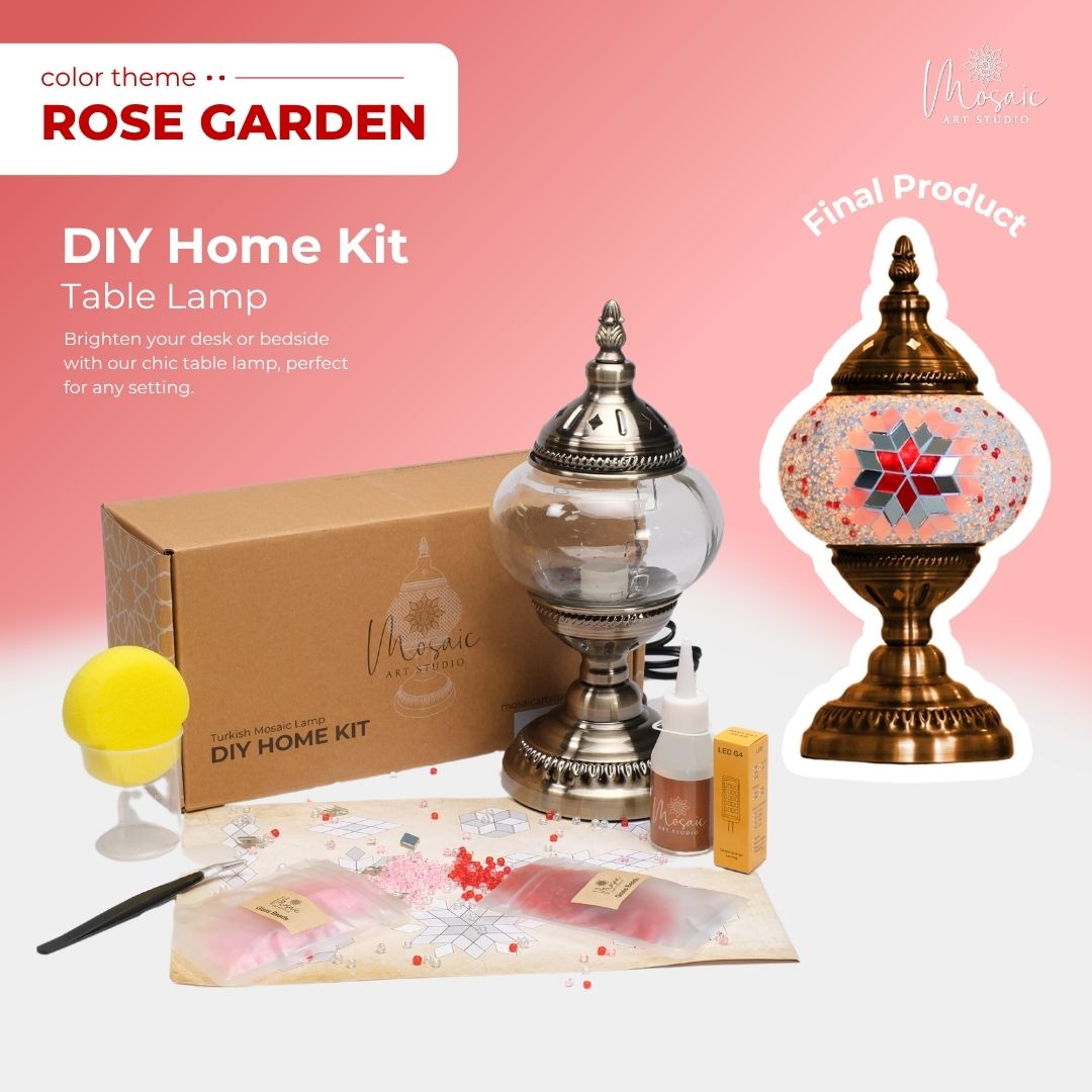 Mosaic Lamp DIY Home Kit
