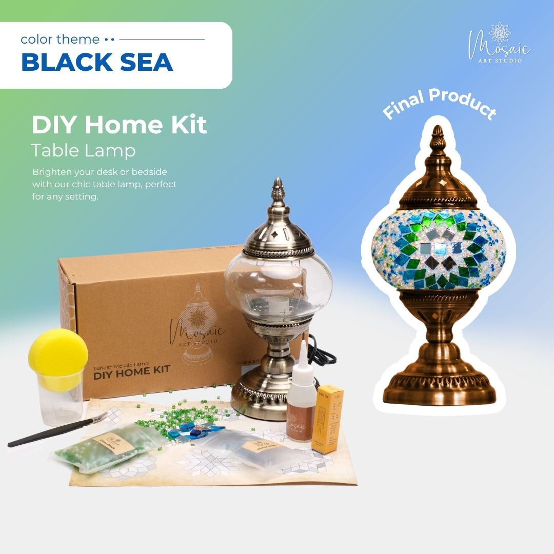 Mosaic Lamp DIY Home Kit