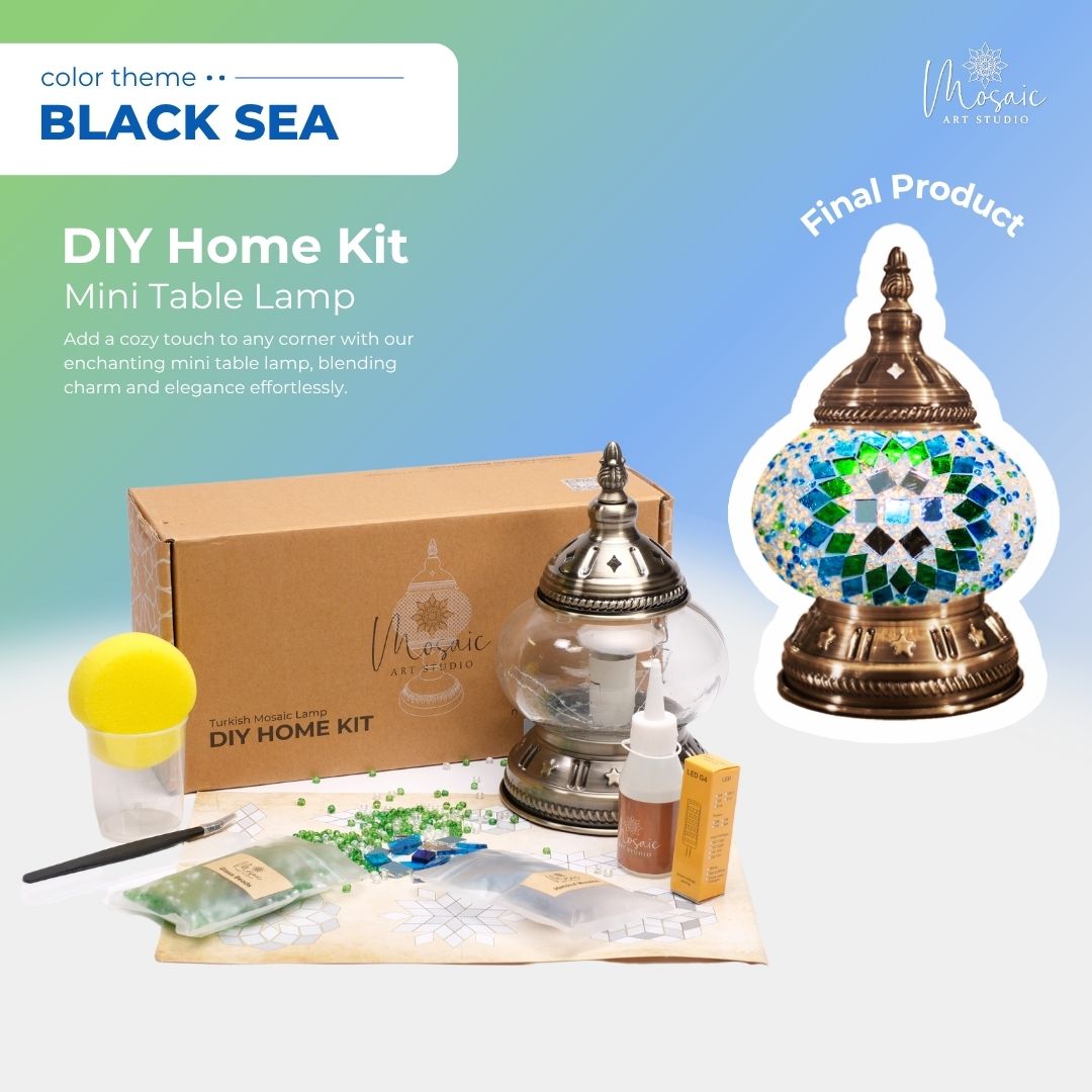 Mosaic Lamp DIY Home Kit