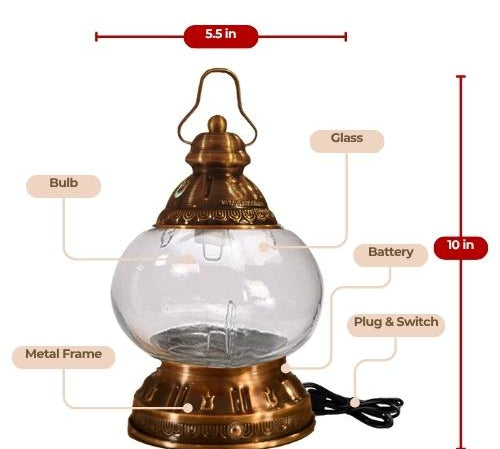 Mosaic Lamp Metal Frames
