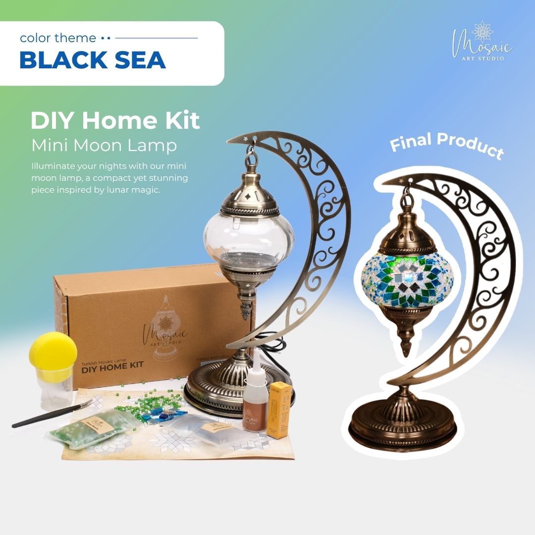 Mosaic Lamp DIY Home Kit