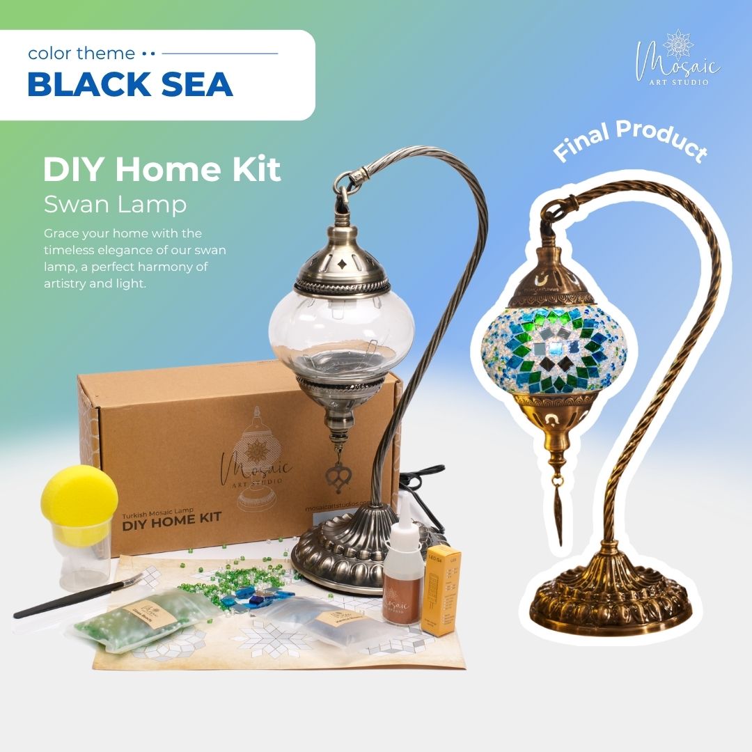 Mosaic Lamp DIY Home Kit
