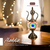 Ready-made Mosaic Lamp - Rainbow Starburst