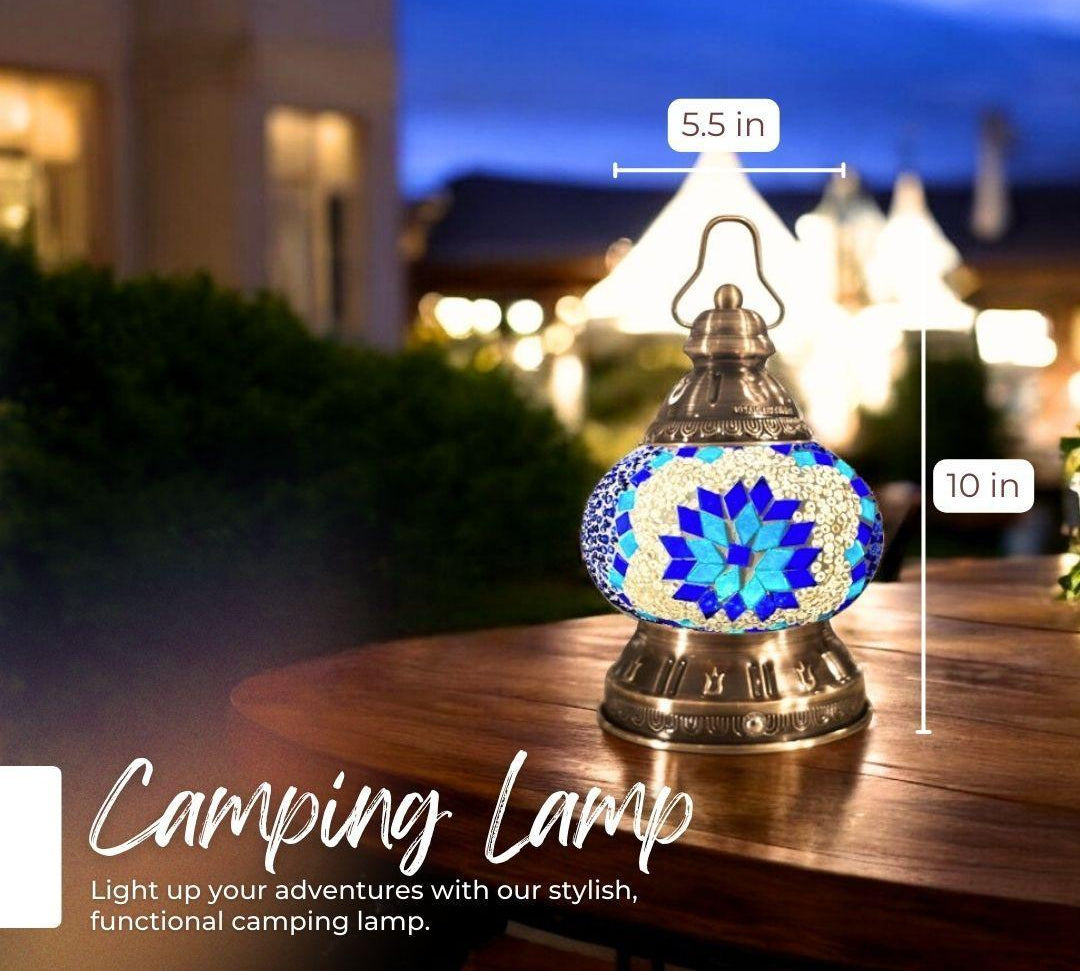 Ready-made Mosaic Lamp - Aegean Flower