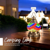 Ready-made Mosaic Lamp - Cappadocia Crescents