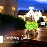 Ready-made Mosaic Lamp - Lemon-Lime Sunflower
