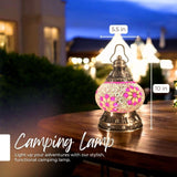 Ready-made Mosaic Lamp - Rose Garden Sunflower