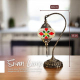 Ready-made Mosaic Lamp - Christmas Flower