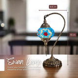 Ready-made Mosaic Lamp - Red & Blue Star
