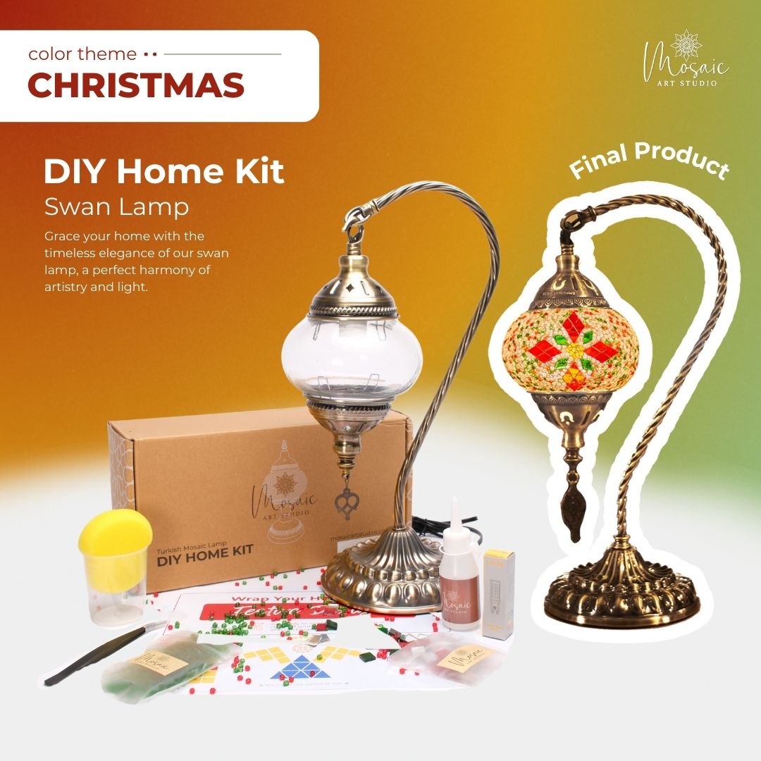 Mosaic Lamp DIY Home Kit