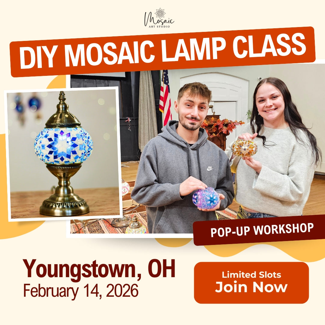 Experience Turkish Mosaic Art in Youngstown, OH – Mosaic Art Studio US