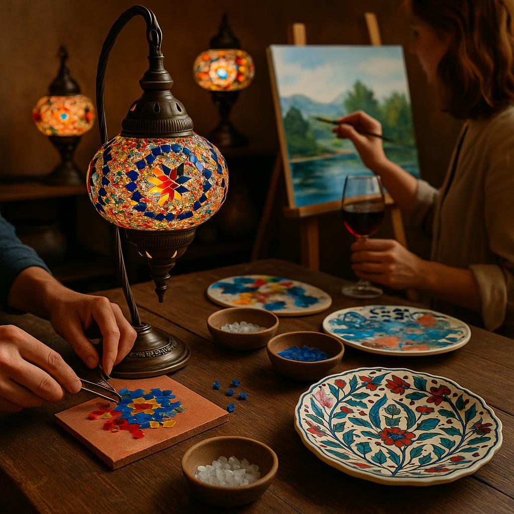 Mosaic Lamp Workshop vs. Paint and Sip: Which Is Better?