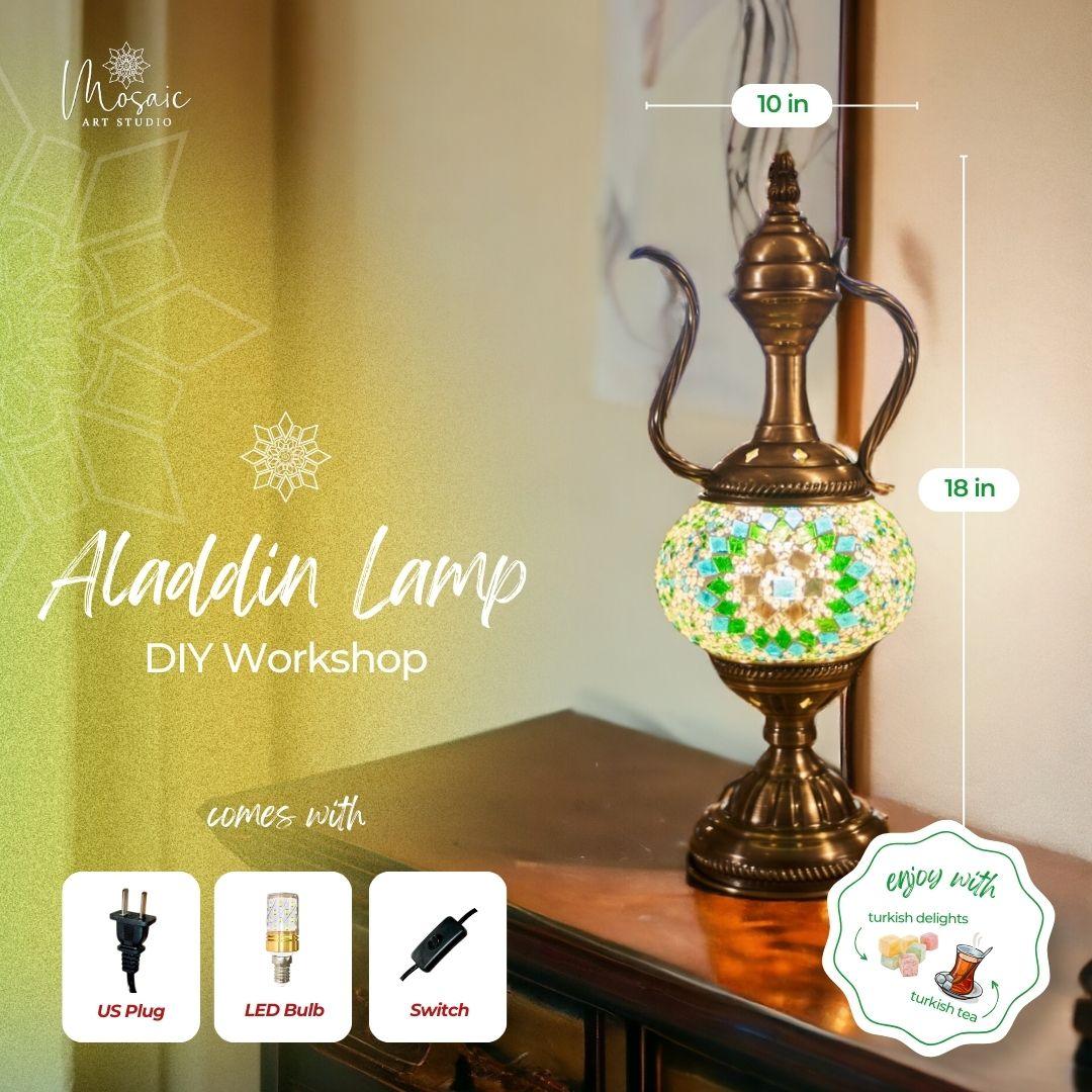 Aladdin Gini Table Lamp DIY Workshop