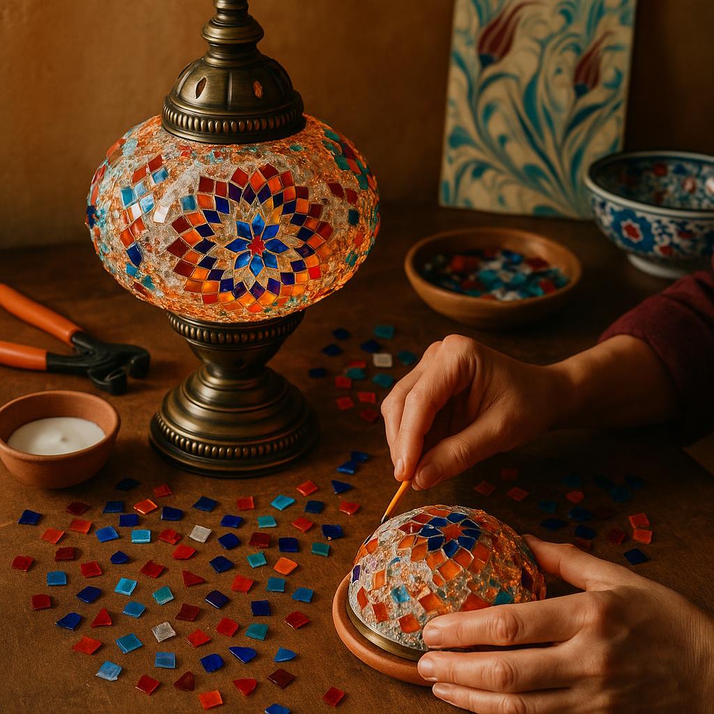 How to Make a Turkish Mosaic Lamp at Home: Step-by-Step Guide