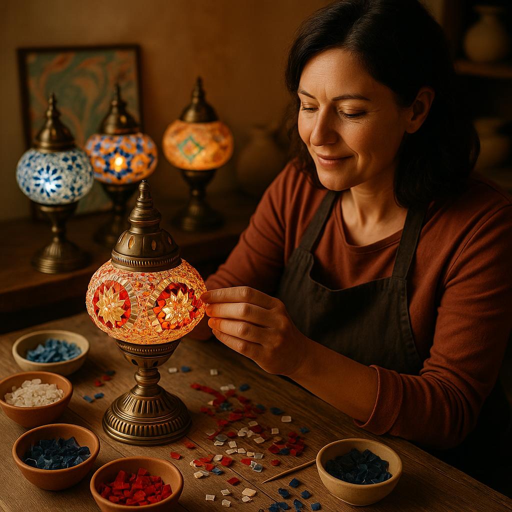 Mosaic Lamp Workshop Boston: Create Stunning Turkish Lamps in the Heart of New England