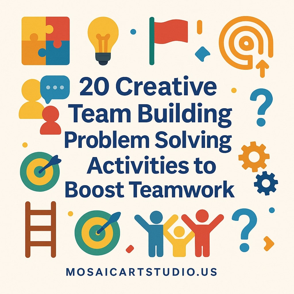 20 Creative Team Building Problem Solving Activities to Boost Teamwork ...