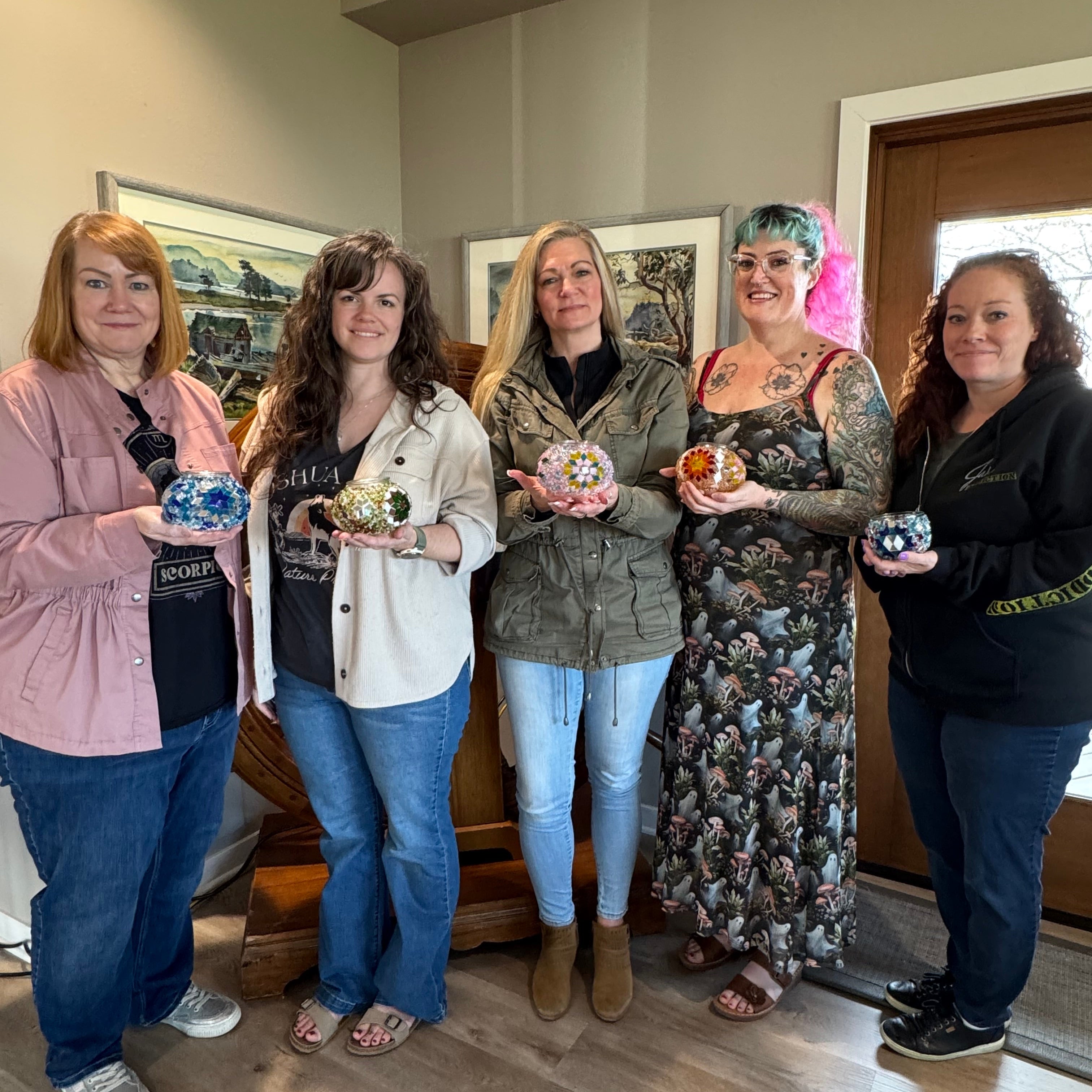 Bring Your Art to Life at the Mosaic Lamp Workshop in Everett, WA