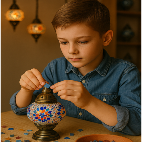 Mosaic glass art in Seattle