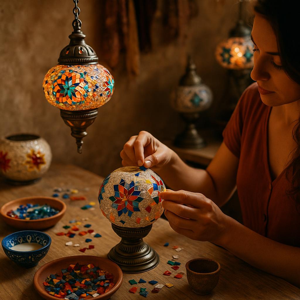 Fun Things to Do in Miami This Weekend: Try Mosaic Lamp Making
