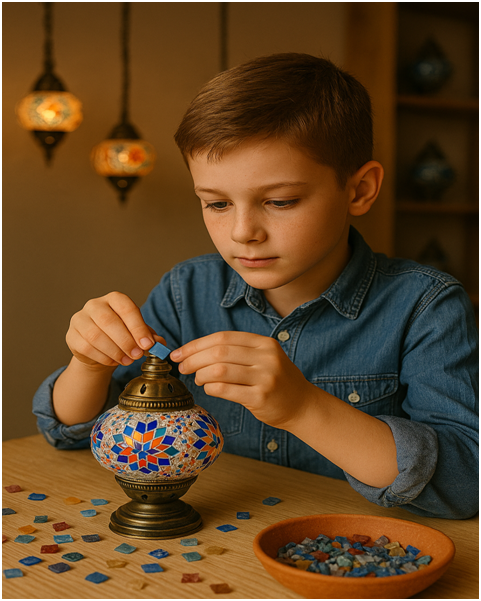 Mosaic glass art in Seattle