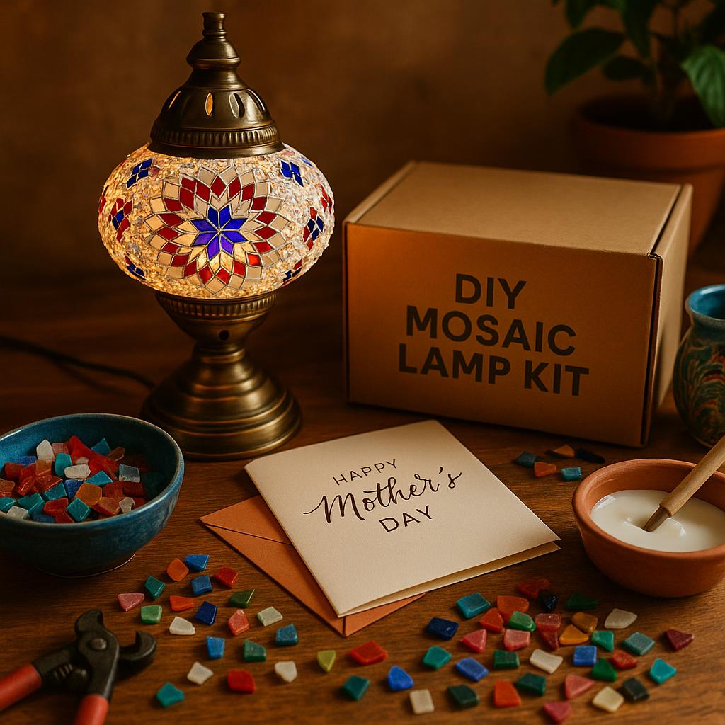 Last-Minute Mother's Day Gift: Why a DIY Mosaic Lamp Kit Is the Perfect Surprise