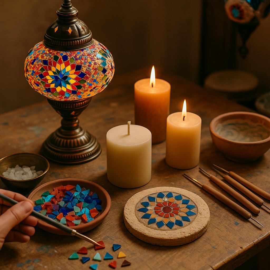 Mosaic Lamp Workshop vs Candle Making: Which Is the Better Experience?