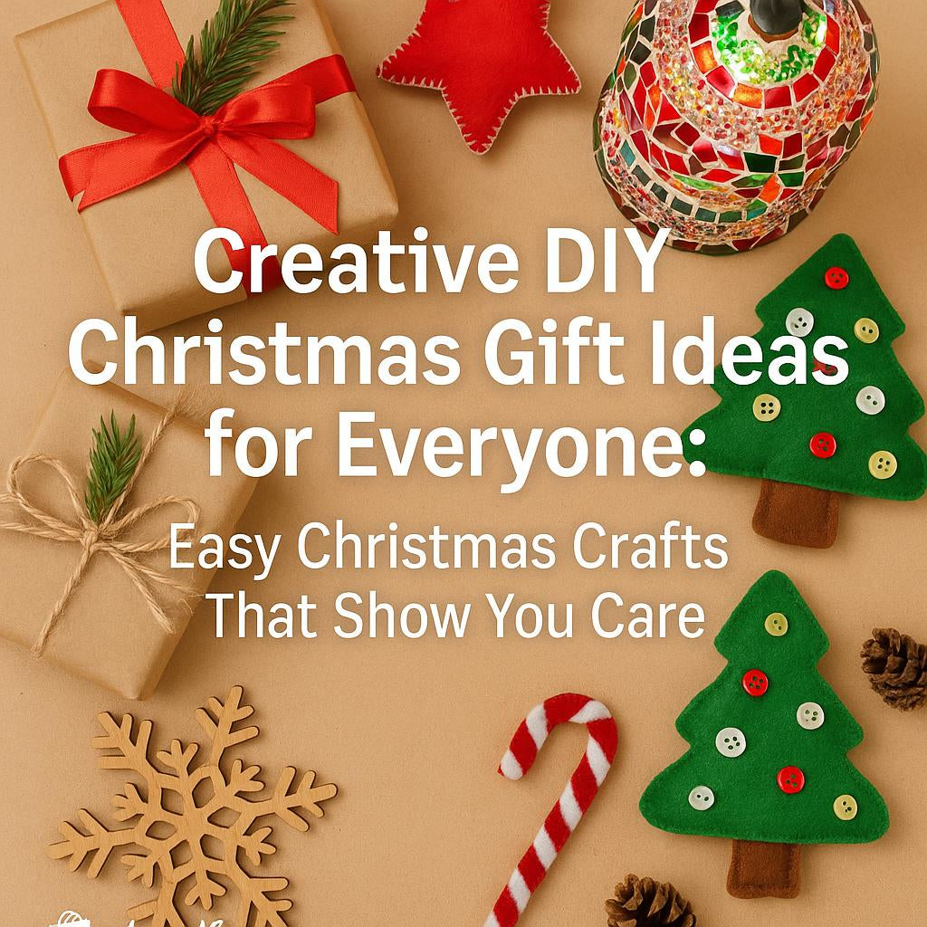 Creative DIY Christmas Gift Ideas for Everyone: Easy Christmas Crafts That Show You Care