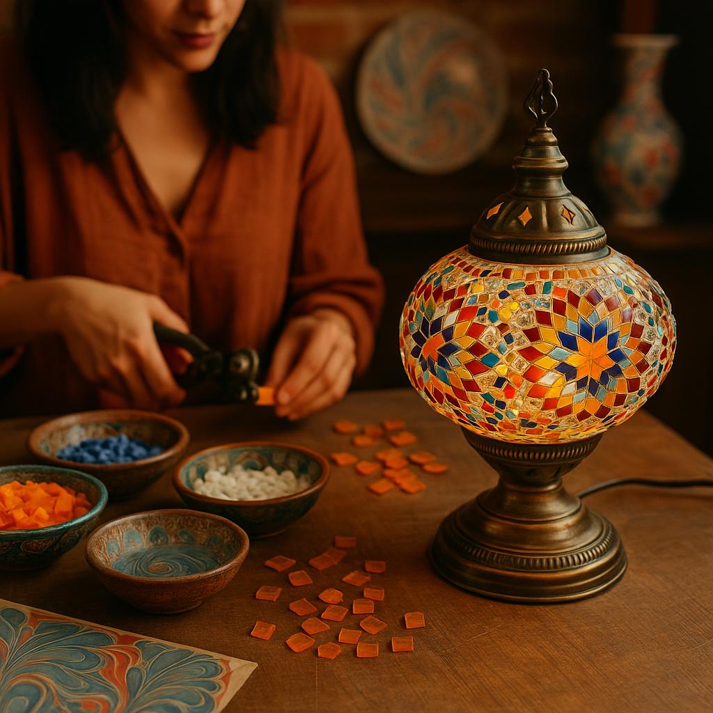 Turkish Mosaic Lamp Workshop in Denver: What to Expect
