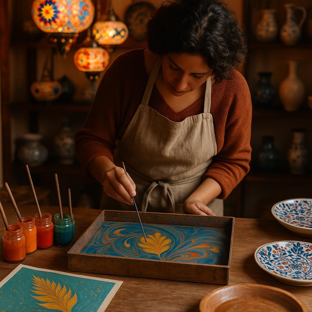 What Is Ebru Art? A Complete Guide to Turkish Water Marbling