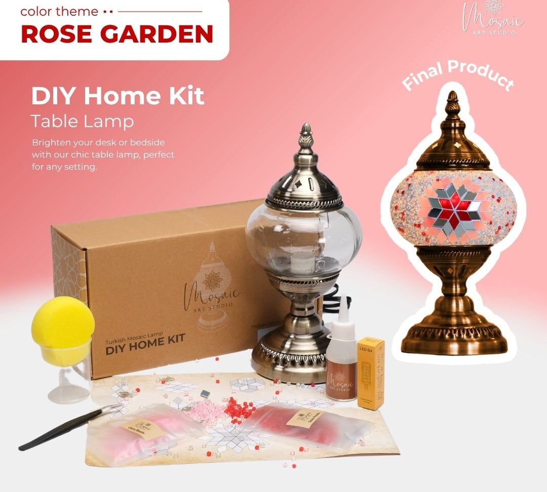 Mosaic Lamp DIY Home Kit