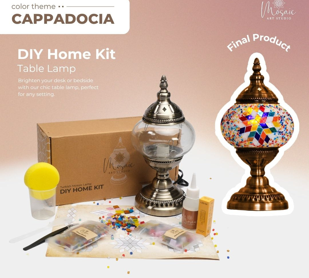 Mosaic Lamp DIY Home Kit