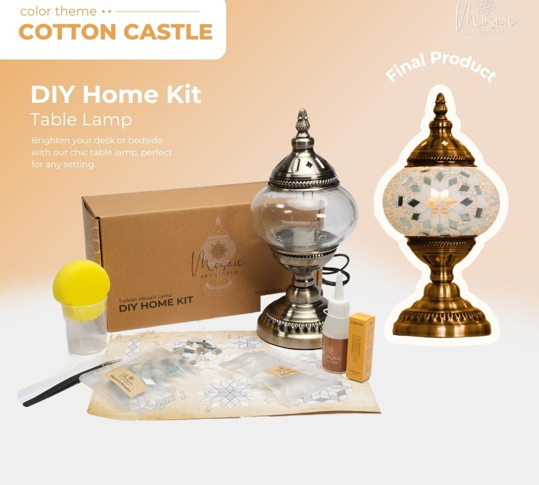 Mosaic Lamp DIY Home Kit