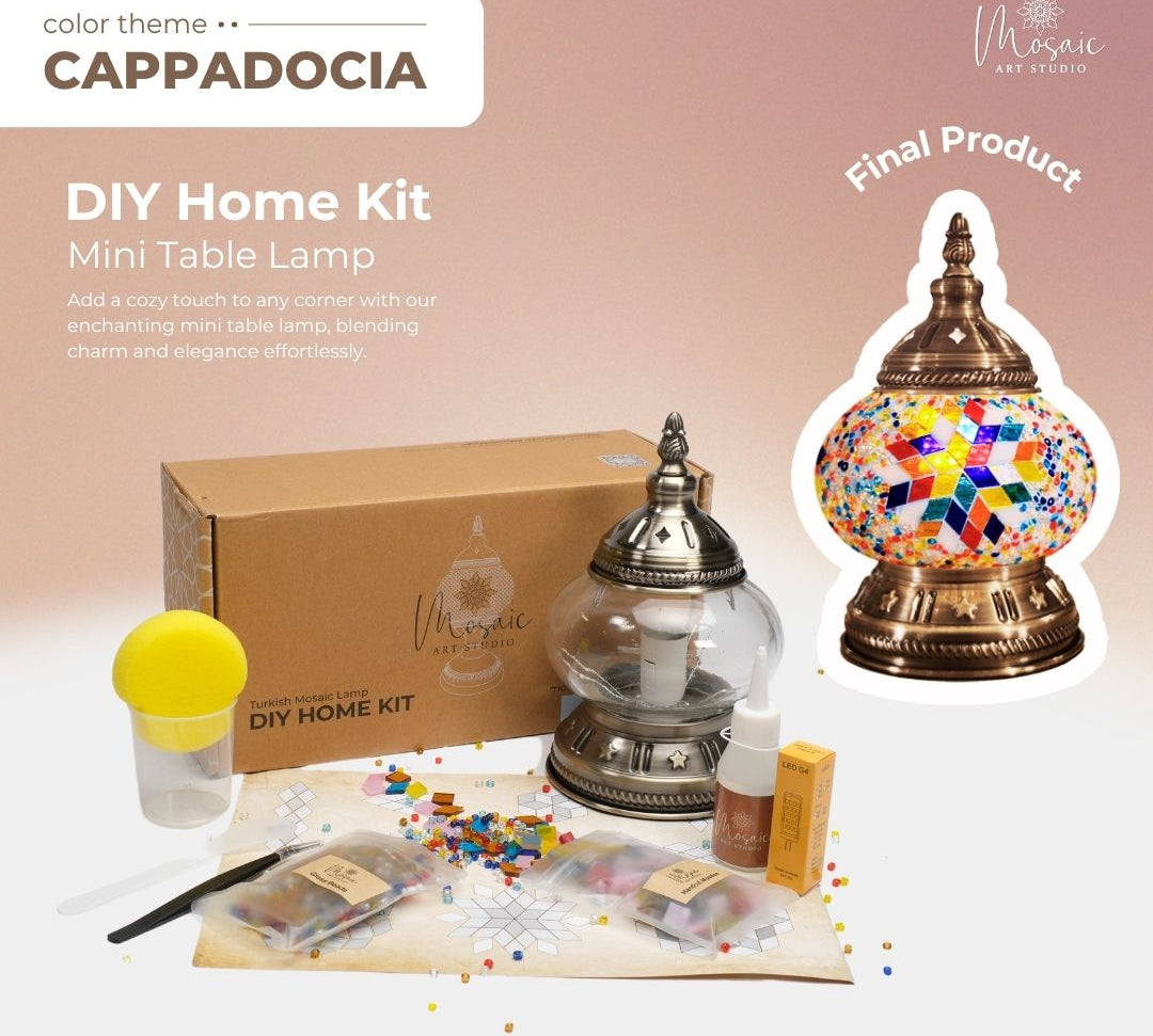 Mosaic Lamp DIY Home Kit