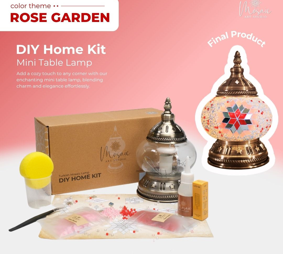 Mosaic Lamp DIY Home Kit