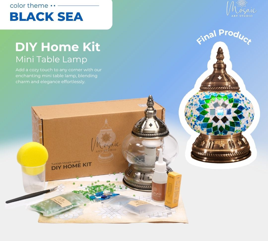 Mosaic Lamp DIY Home Kit