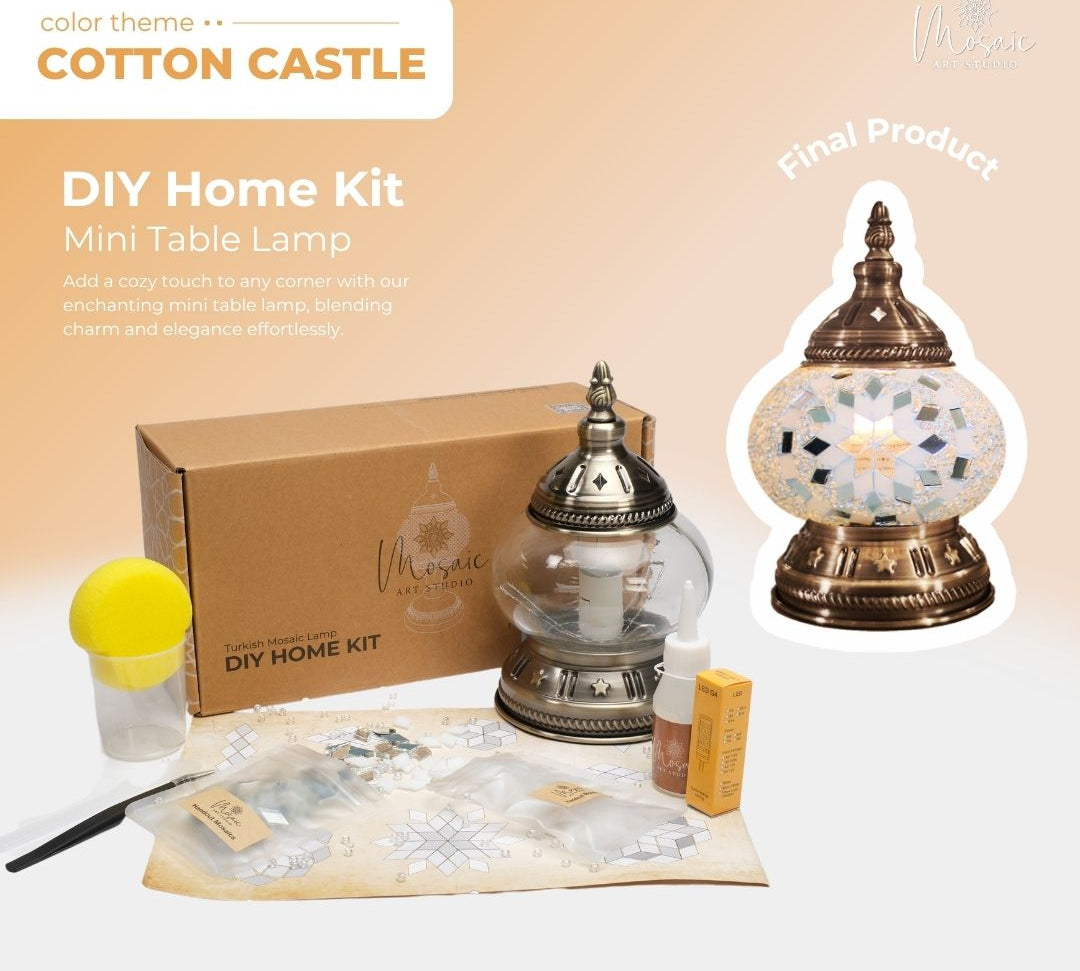 Mosaic Lamp DIY Home Kit