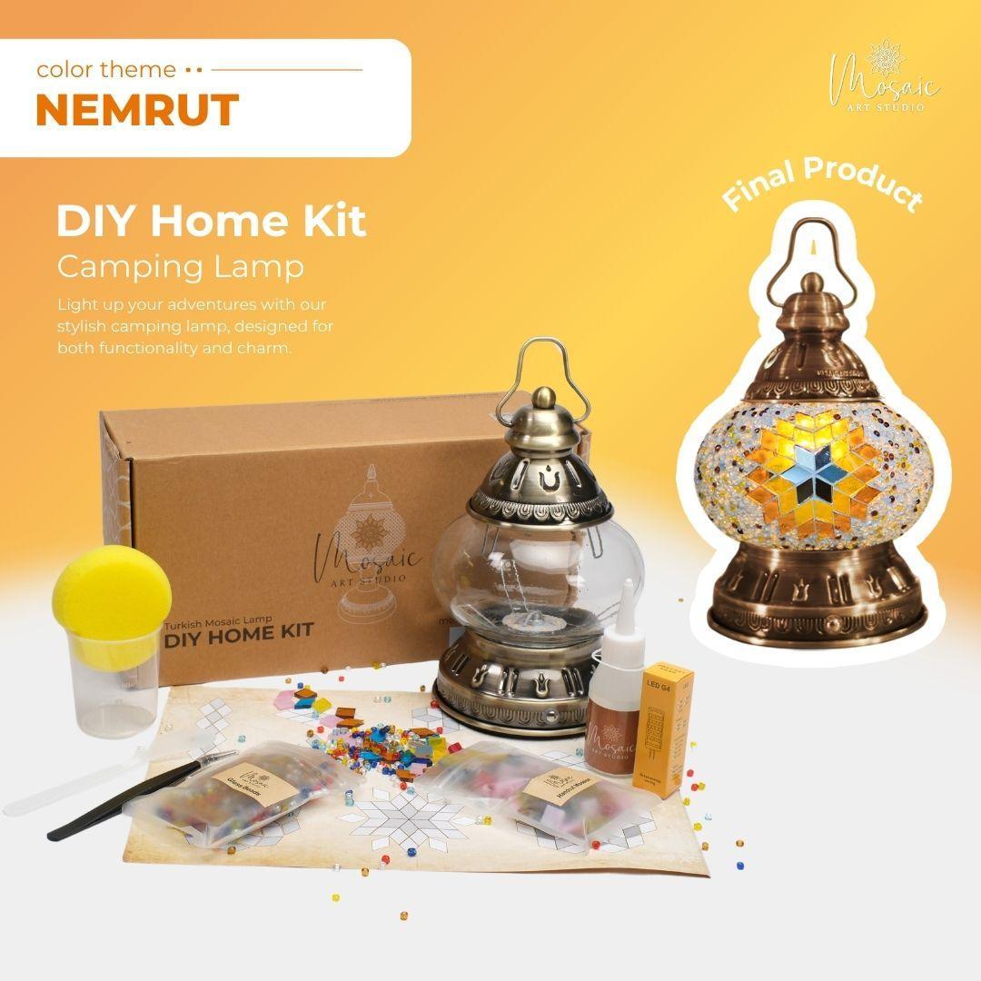 NEMRUT Color Theme Turkish Mosaic Lamp DIY Home Kit