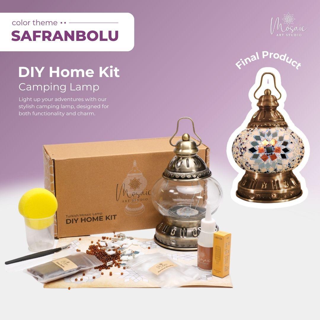 SAFRANBOLU Color Theme Turkish Mosaic Lamp DIY Home Kit