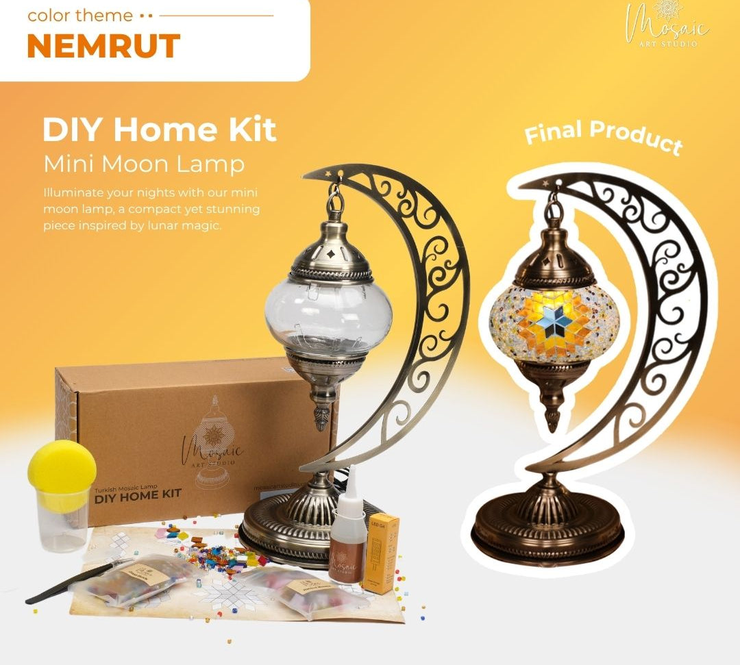 Mosaic Lamp DIY Home Kit