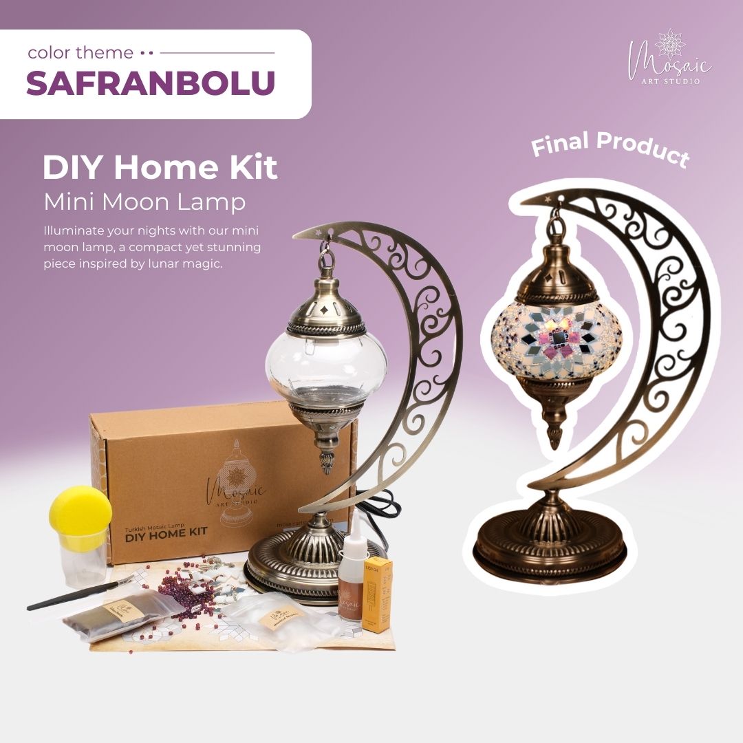 Mosaic Lamp DIY Home Kit
