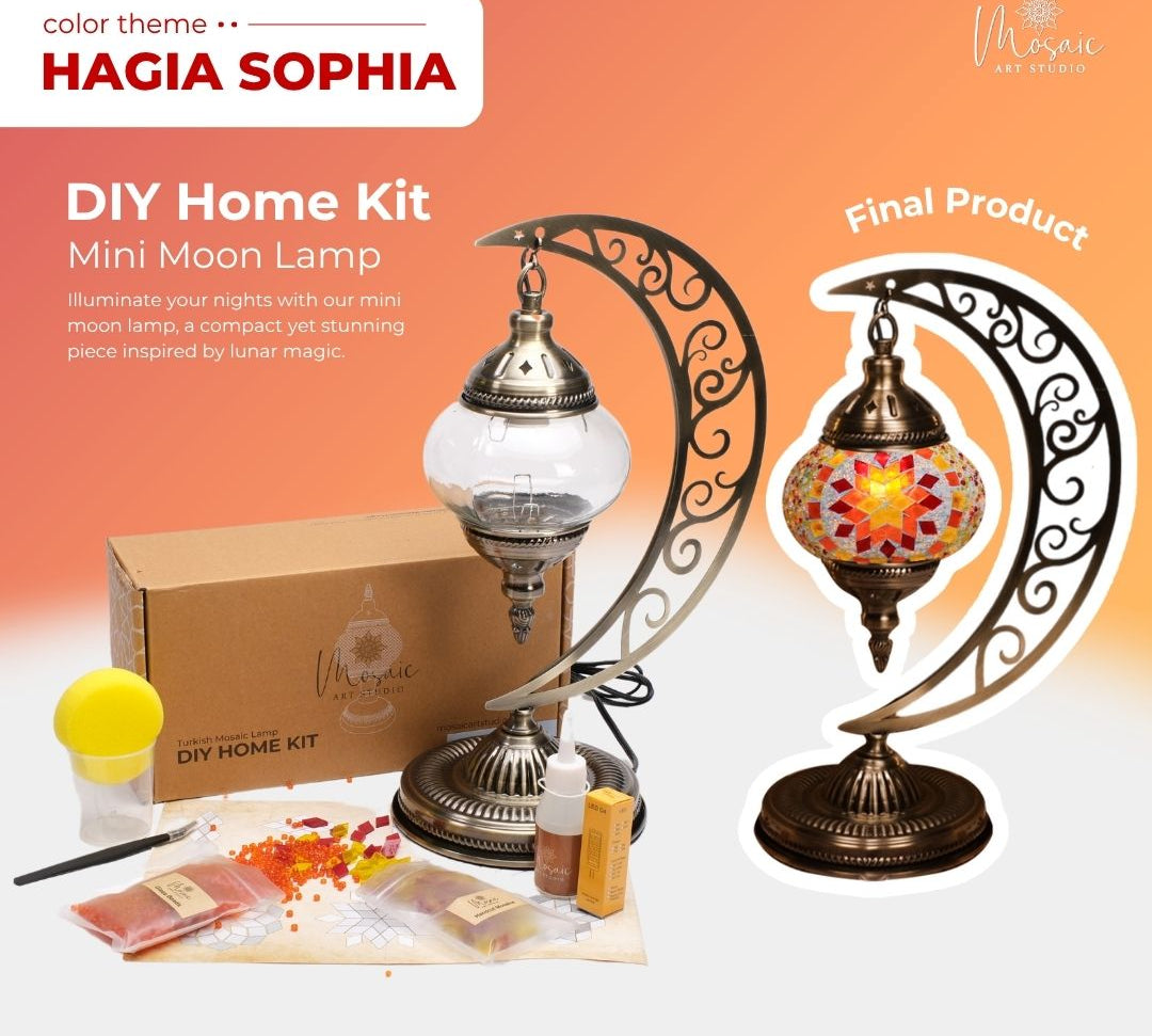 Mosaic Lamp DIY Home Kit