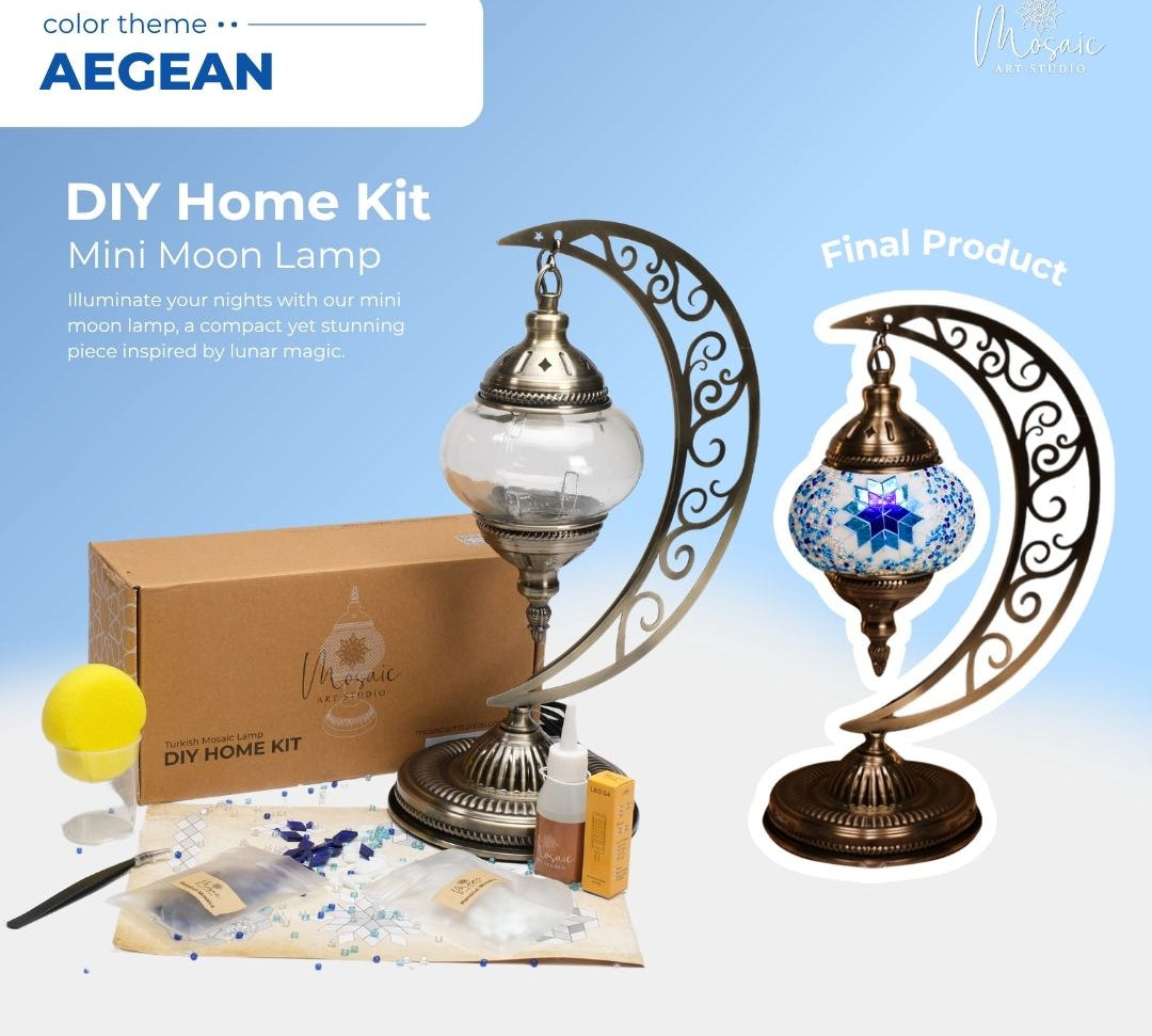Mosaic Lamp DIY Home Kit
