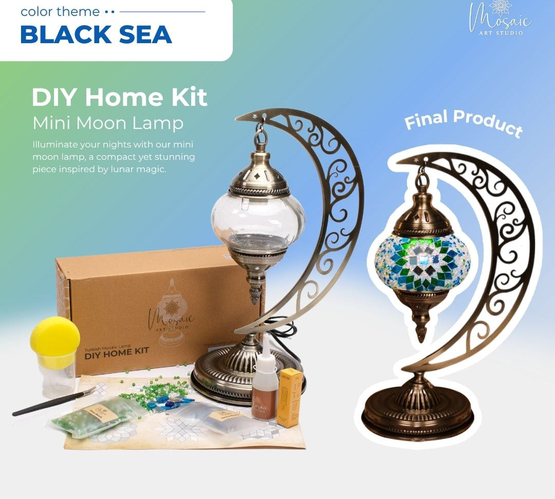 Mosaic Lamp DIY Home Kit