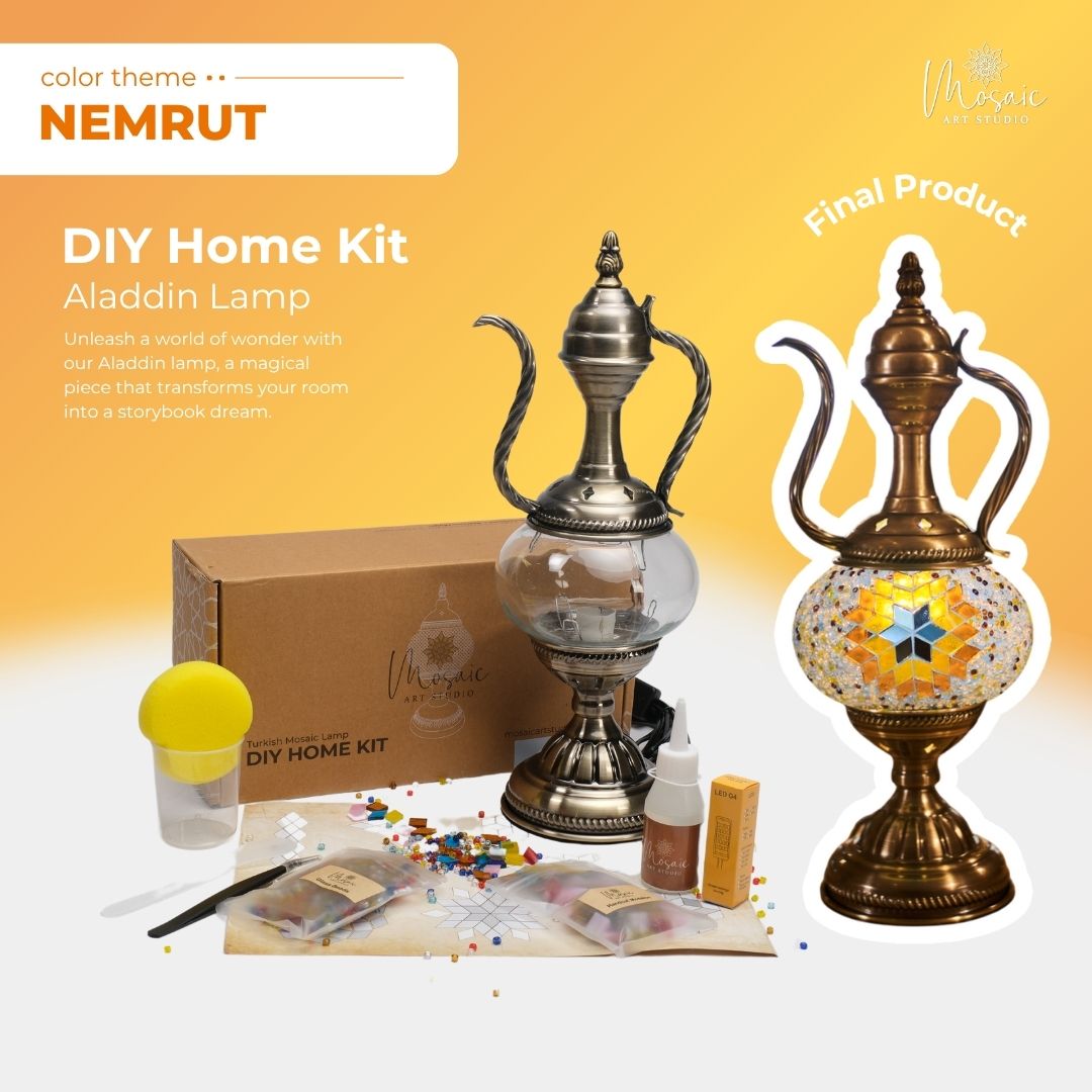 Mosaic Lamp DIY Home Kit