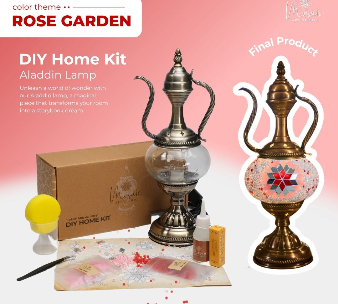 Mosaic Lamp DIY Home Kit