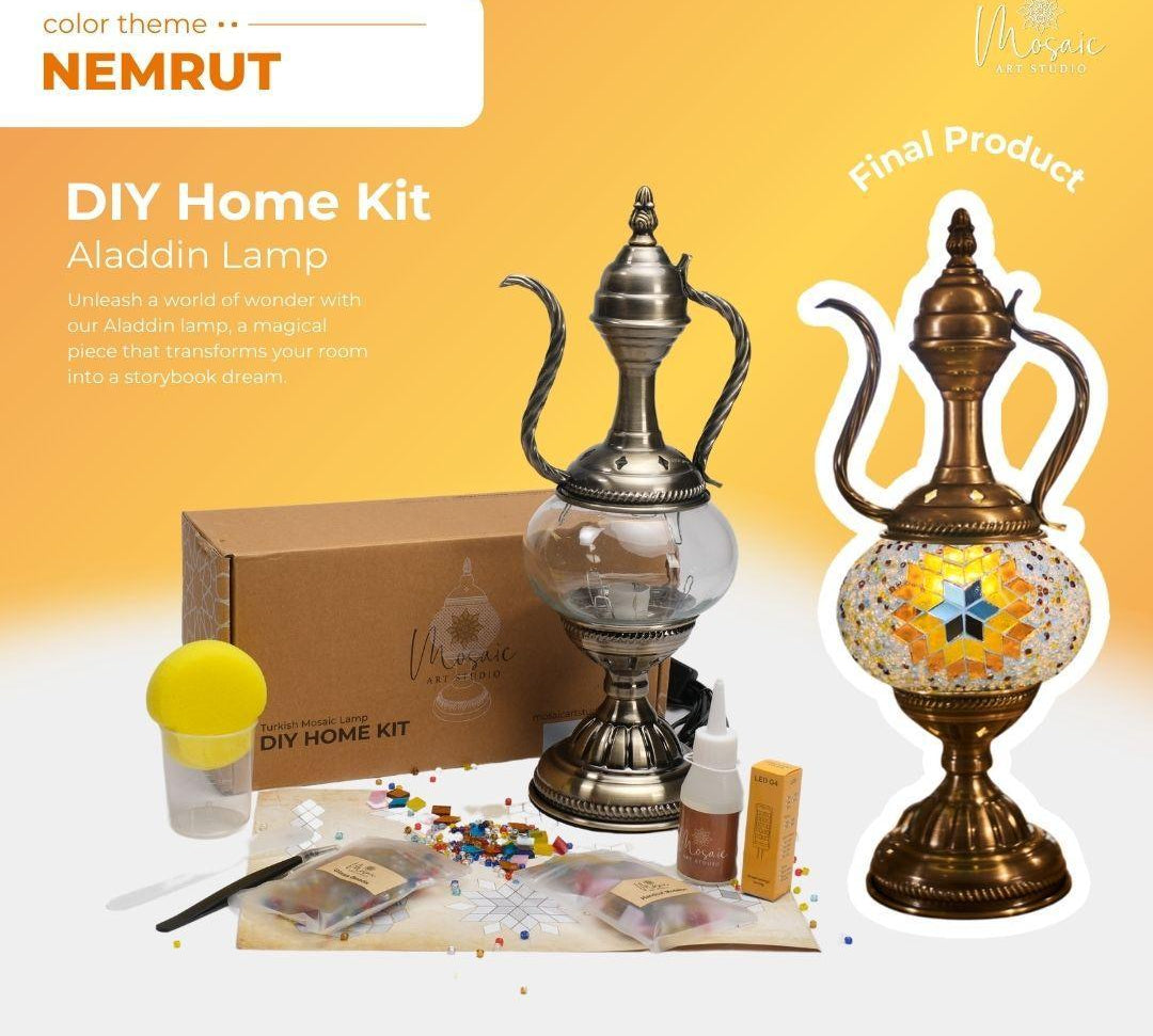 NEMRUT Color Theme Turkish Mosaic Lamp DIY Home Kit