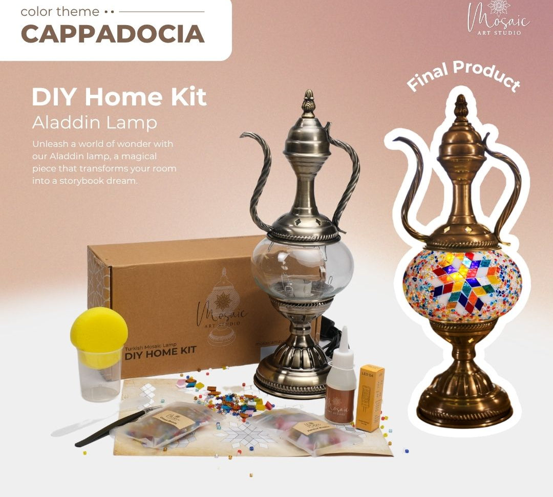 Mosaic Lamp DIY Home Kit