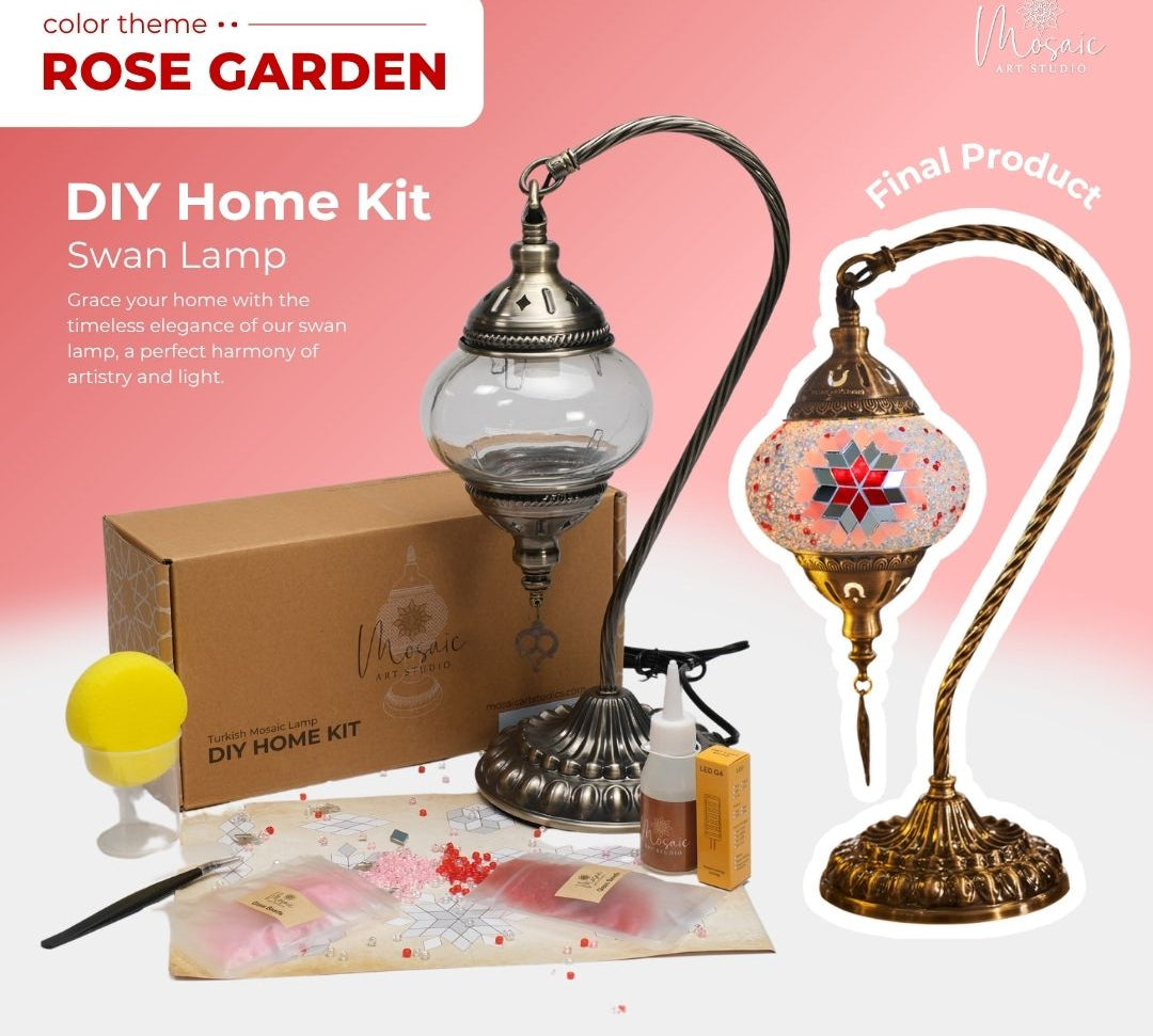 Mosaic Lamp DIY Home Kit