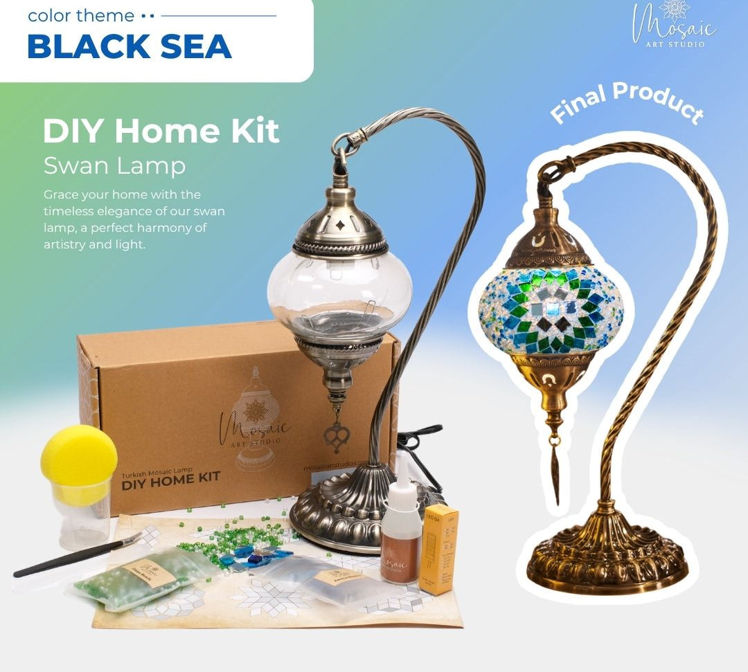 Mosaic Lamp DIY Home Kit