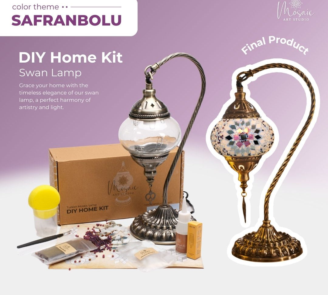 Mosaic Lamp DIY Home Kit